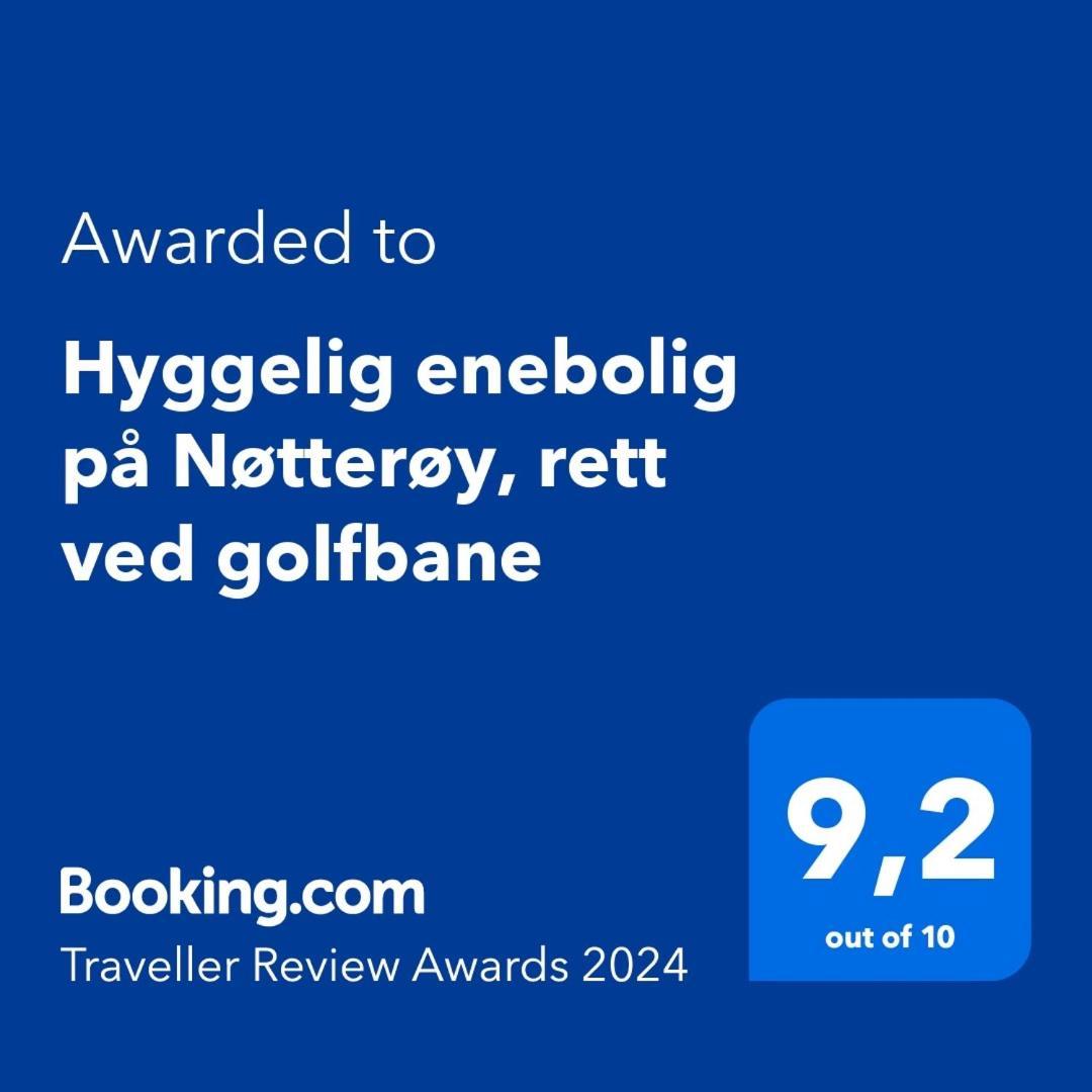 Hyggelig Enebolig Pa Notteroy, Rett Ved Golfbane Βίλα Εξωτερικό φωτογραφία